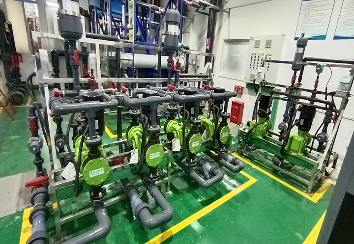Sodium hypochlorite project at Haikou Mipu water plant